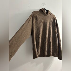 Banana republic men’s pull over hooded cotton sweater